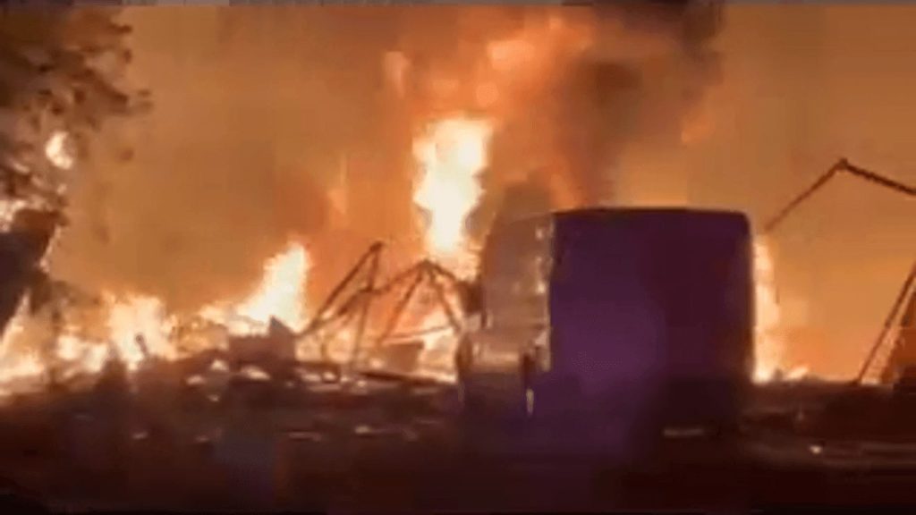 Neighbors Rescue Woman from Fiery Plainfield Explosion; Man Found Dead