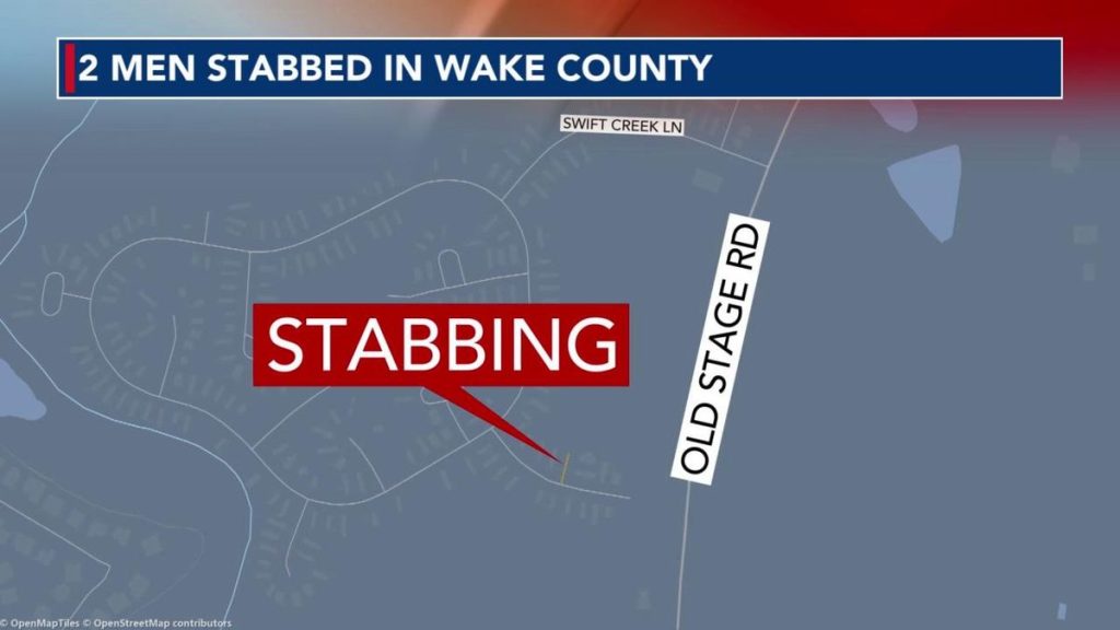 Two Men Stabbed in Wake County Home Early Sunday