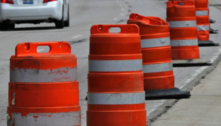 Two MDOT Workers Hit by SUV on US 127