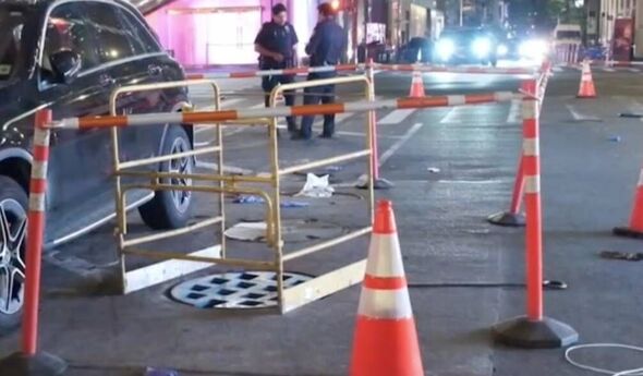 Dying grandmother's last screams after falling through Manhattan manhole