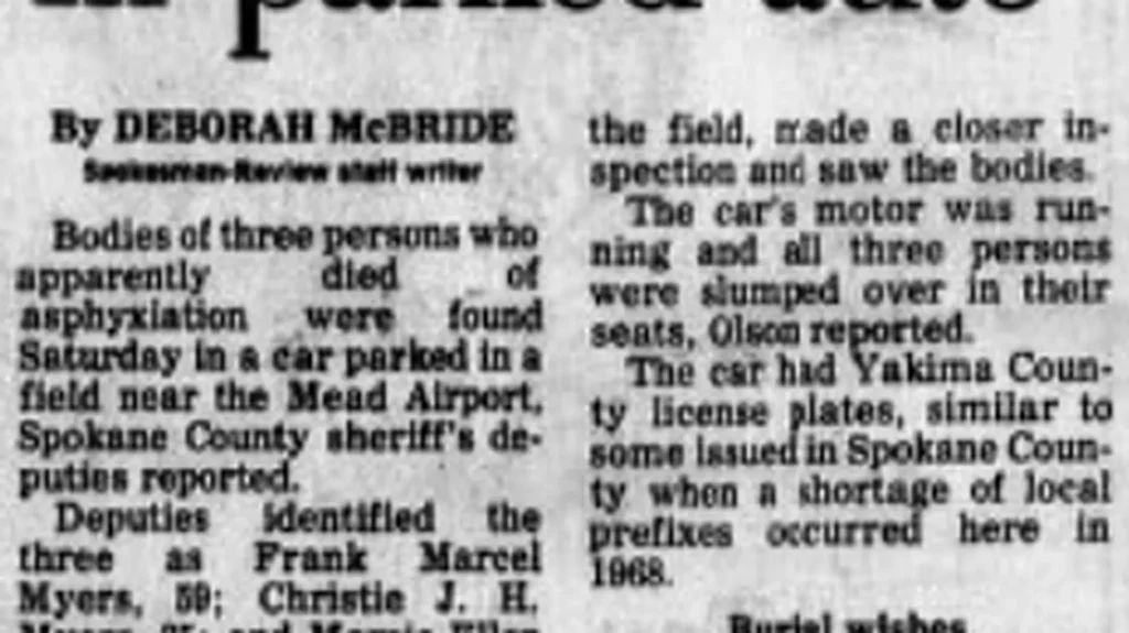 Grim Clues in 1976 Triple Death Case
