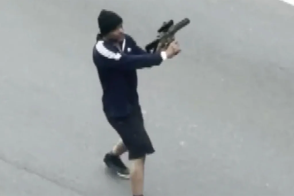 Gunman opens fire on cars in Cambridge, shot by cops