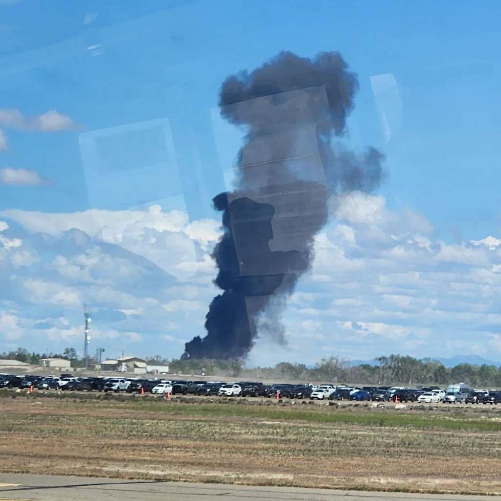 Idaho air show horror: Jets crash midair