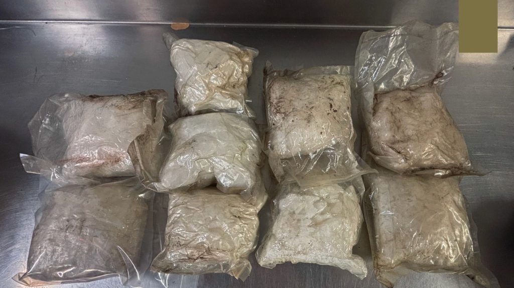 Meth Found Hidden Inside Salvage Yard Car Door
