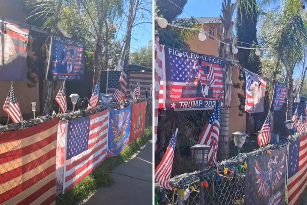 Veteran Attacked Outside Trump-Themed Home
