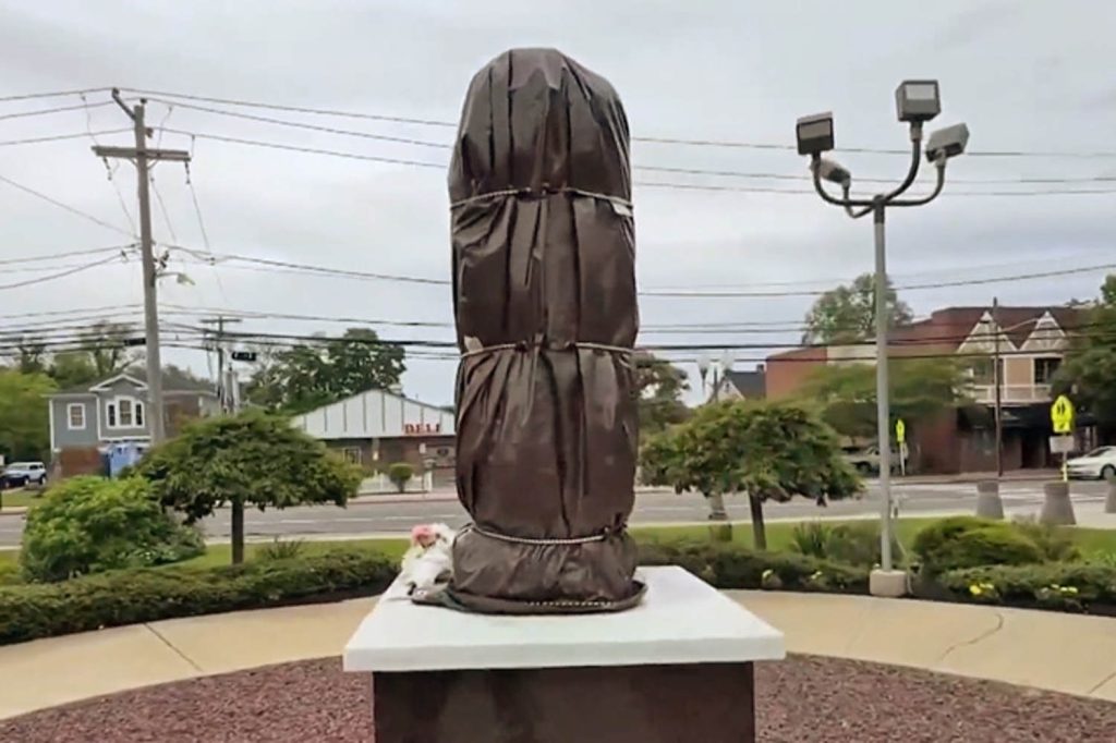 Long Island woman arrested for decapitating Jesus statue