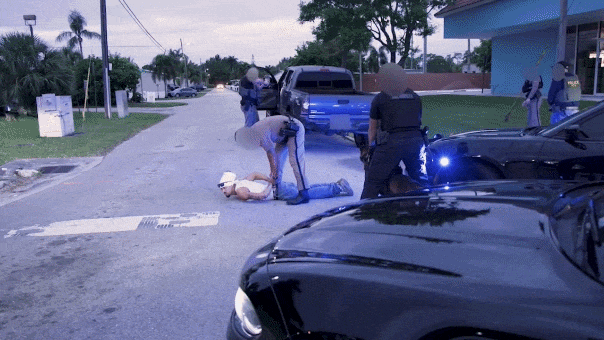 Video shows ICE officers arrest MS-13 gang member in Florida
