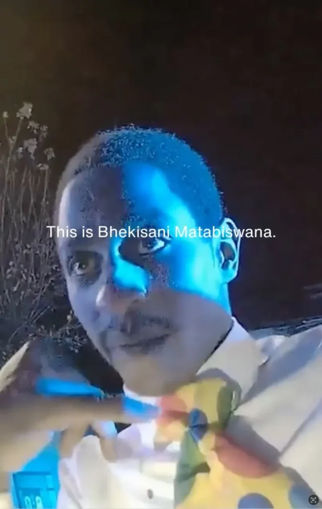 Video shows clown-costumed killer lying about finding male model already dead
