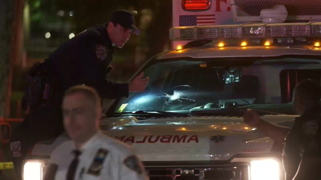 Bullets nearly hit 2 EMTs in Bronx ambulance