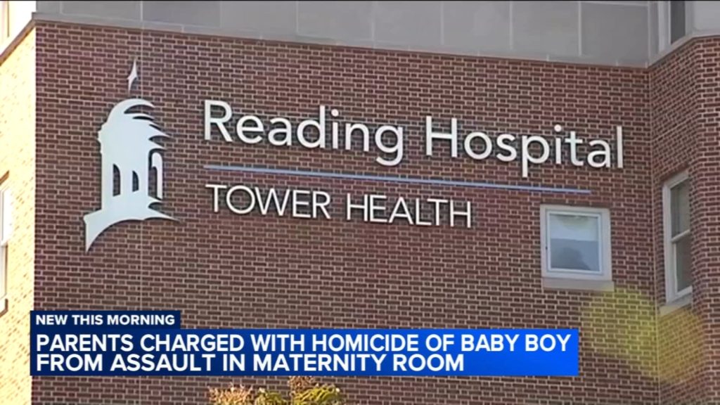 Parents charged with killing 1-day-old baby in hospital room
