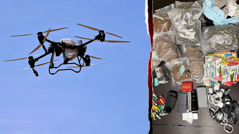 Georgia teens use drone to drop drugs, phones, blades at prison