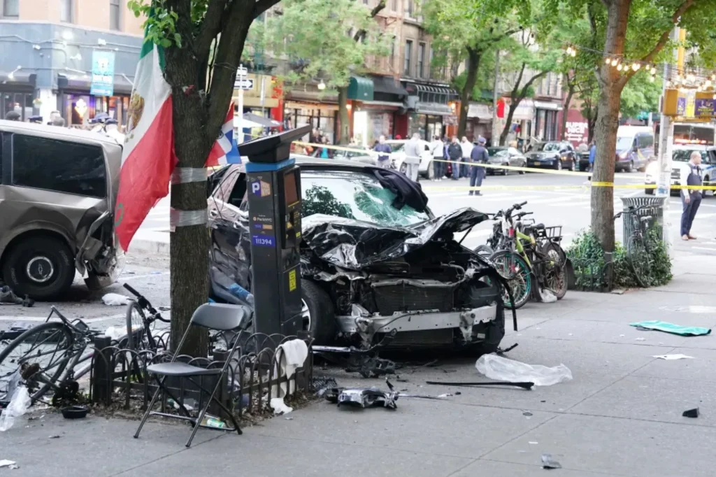 Suspected Drunk Driver's Deadly Rampage in NYC Sidewalk Crash