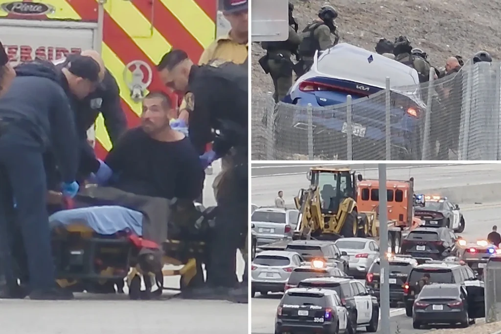Intense 91 Freeway Standoff: Cops Use Unusual Device