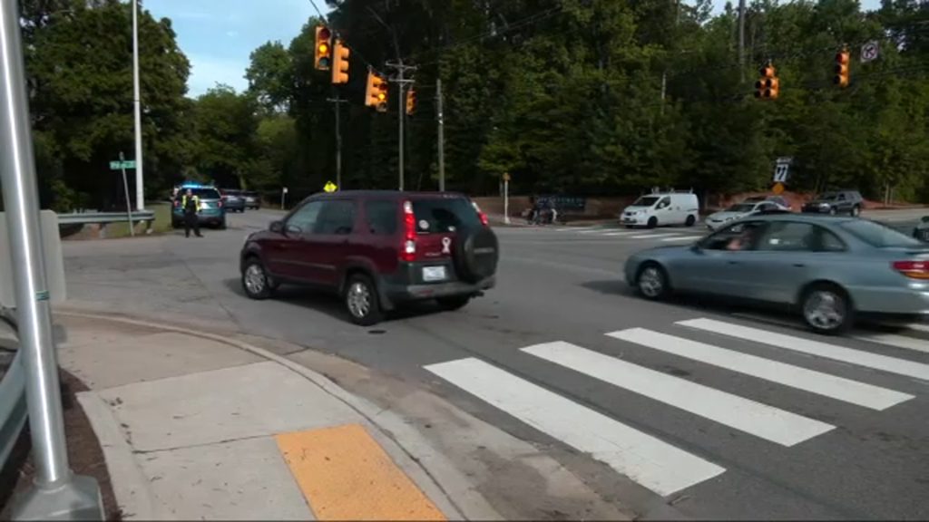Woman drags off-duty RPD officer at NC State