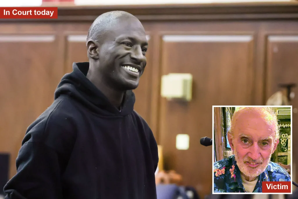 Subway shove suspect's chilling smile in court after NYC teacher's death