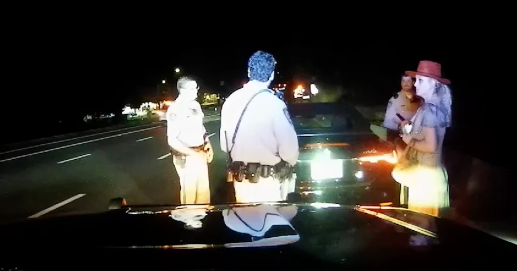 Britney Spears argues with officers before DUI
