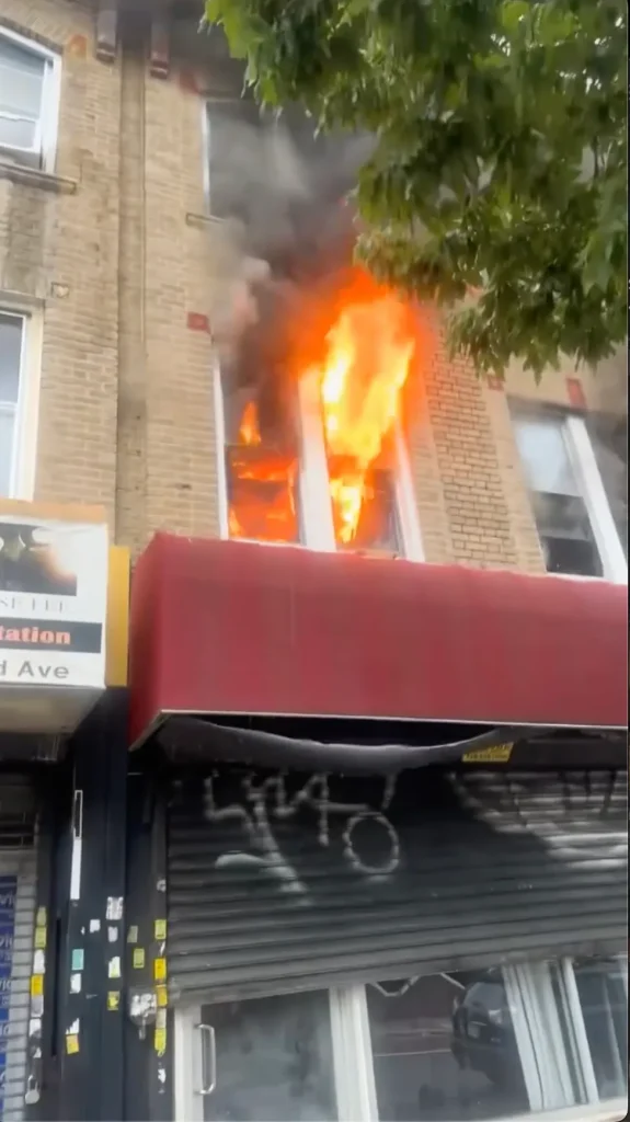 Elderly woman and son killed in NYC blaze