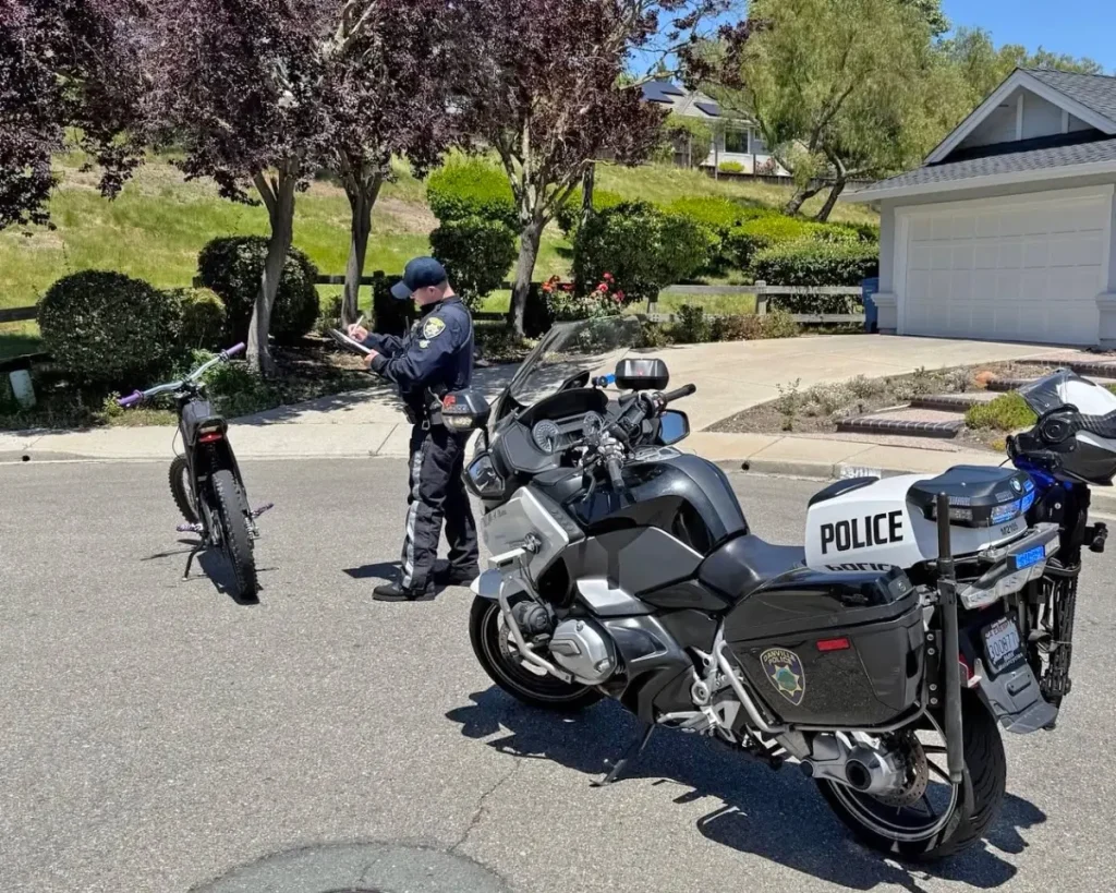 12-Year-Old Motorcycle Runs Stop Sign, Speeds, Evades Police