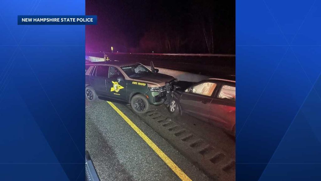 Dover woman faces multiple charges after wrong-way collision with NH State Trooper