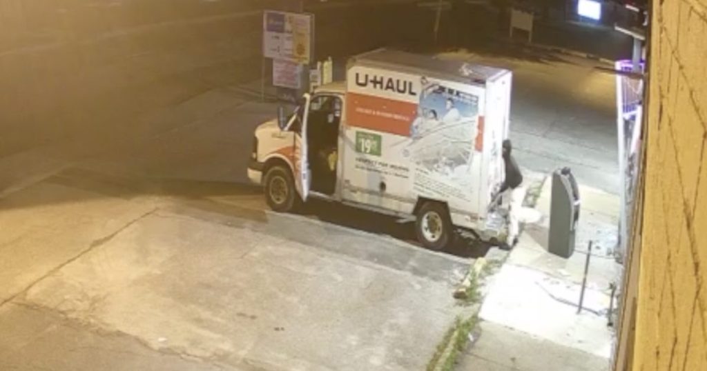 Man Rams U-Haul Into Businesses to Steal ATMs