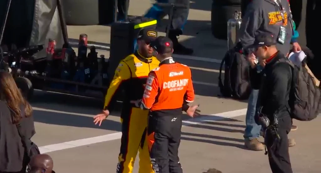Bubba Wallace, Christopher Bell's heated pit road confrontation