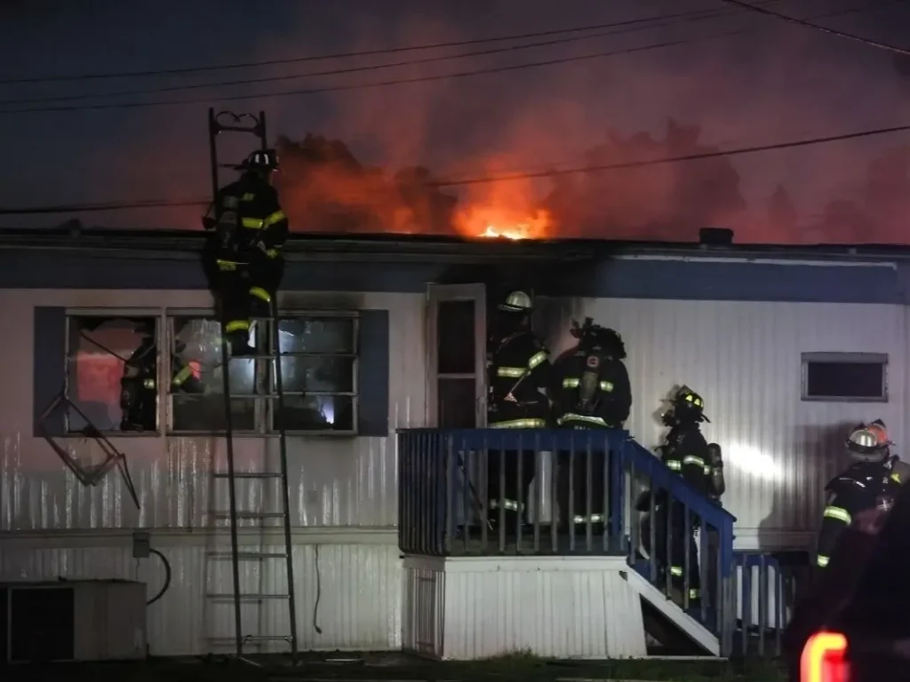 Fire Engulfs Mobile Home, Critical Injuries In Oak Lawn