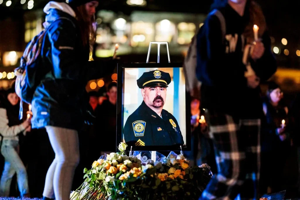 Widow of college police officer sues Boston music venue for fatal crash