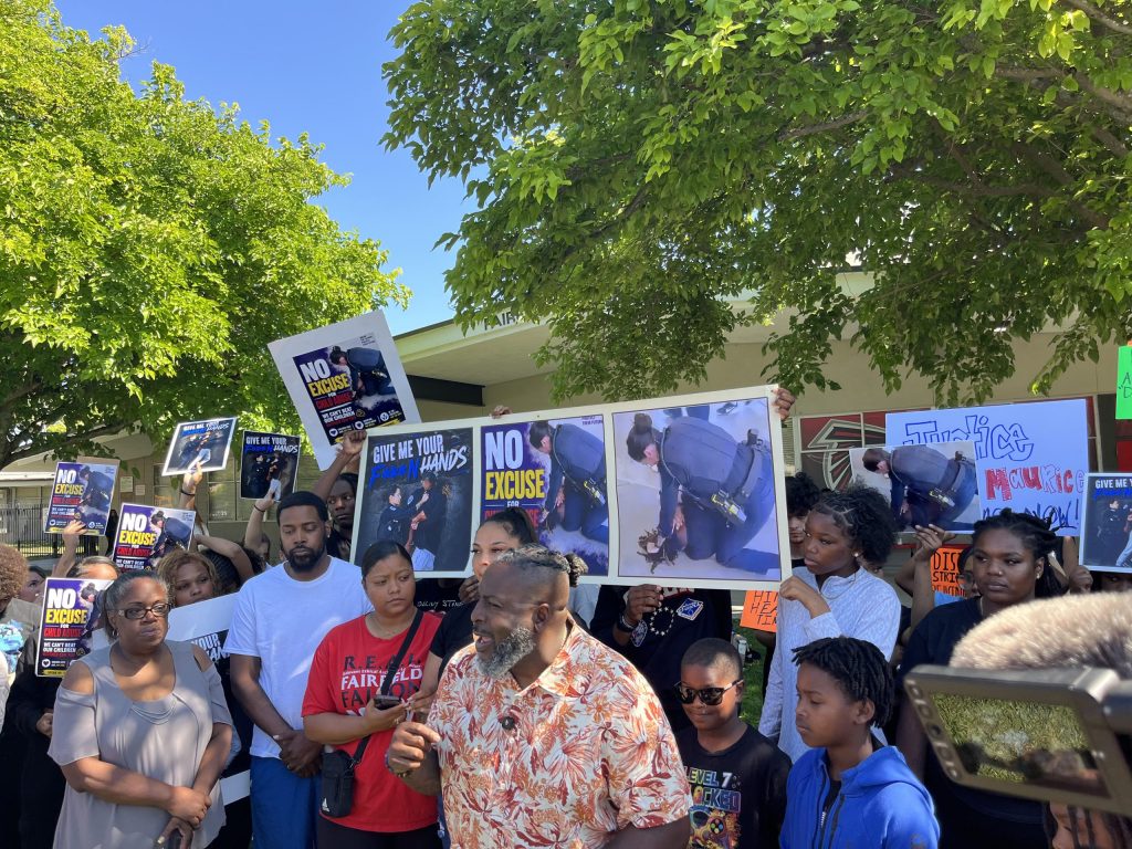 Family Demands Probe After Fairfield Officer Strikes Maurice Williams, 16