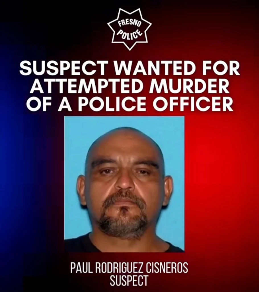Fresno police name suspect they say shot their officer