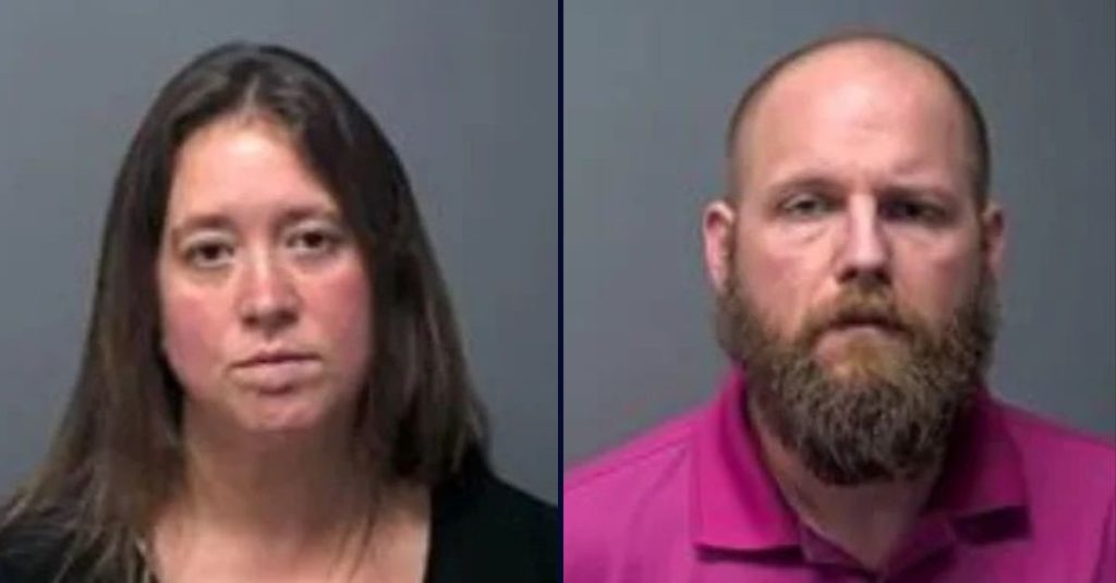 He was hungry': Couple who used 'ratchet strap' to lock boy in dark bathroom for days without food or clothing learn their fate
