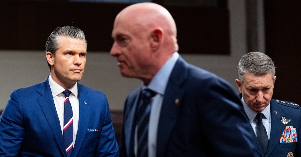 I mean, this is really basic': Astounded judges force Pete Hegseth lawyer to concede that Sen. Mark Kelly never said 'disobey lawful orders'