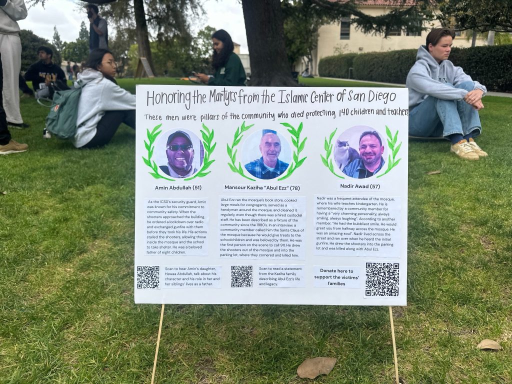 Cal Poly Students Hold Vigil After San Diego Mosque Shooting