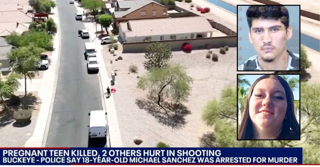 I'm going to get you': Man guns down pregnant girlfriend and friend in brutal attack