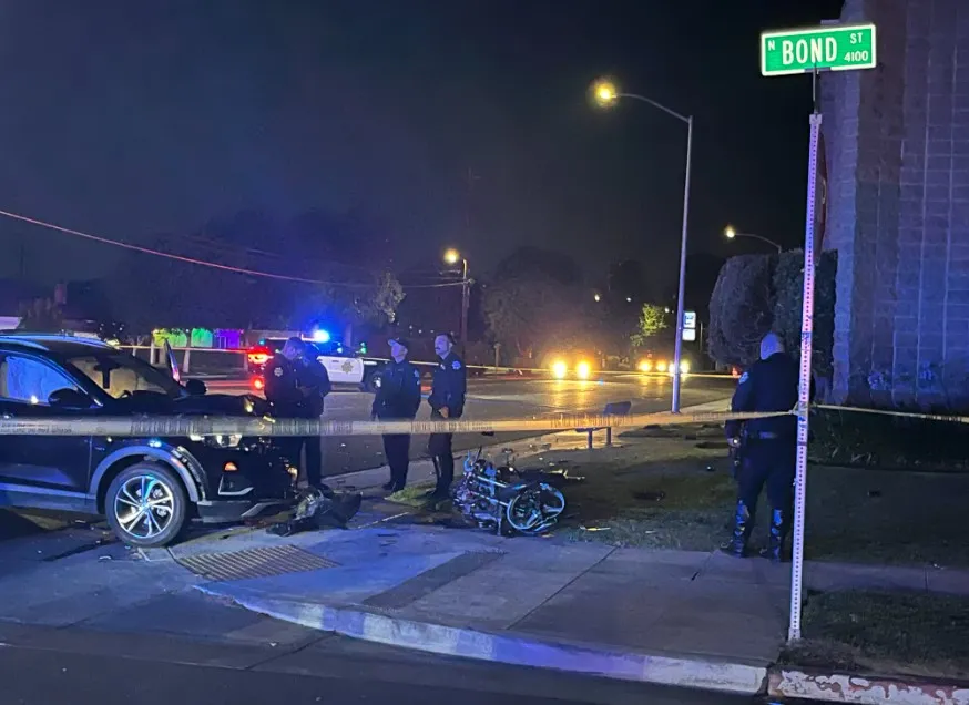 Motorcyclist hospitalized after DUI crash in Fresno, police say