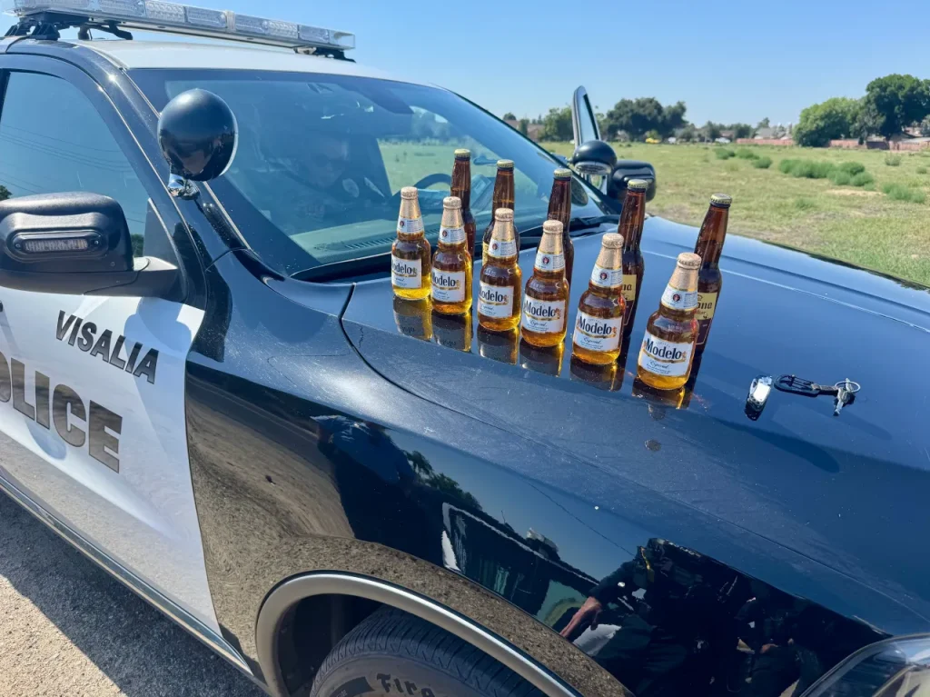 Visalia man threatens to cut clerk while stealing beers