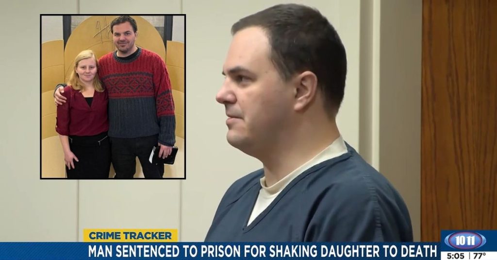 Father who shook infant daughter to death while 'playing rough' with her preached about 'pro dad' tips for new parents