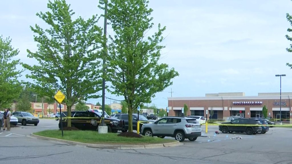 Mother shot during carjacking outside Oakland County strip mall, man arrested after police chase