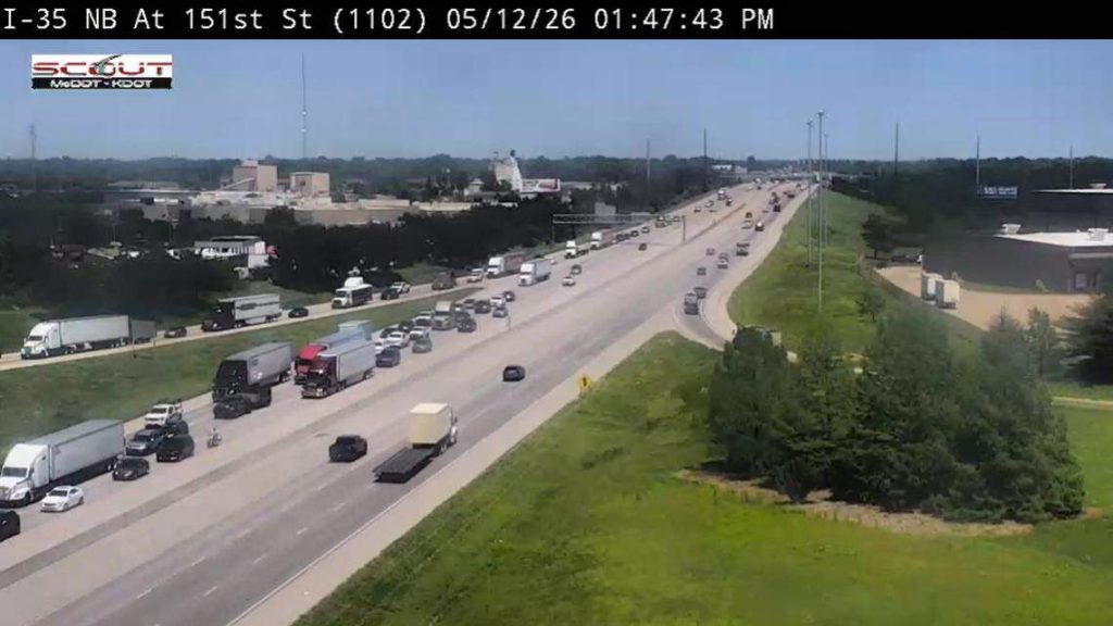 Leavenworth woman, 44, killed in fiery crash on I-35 in Olathe