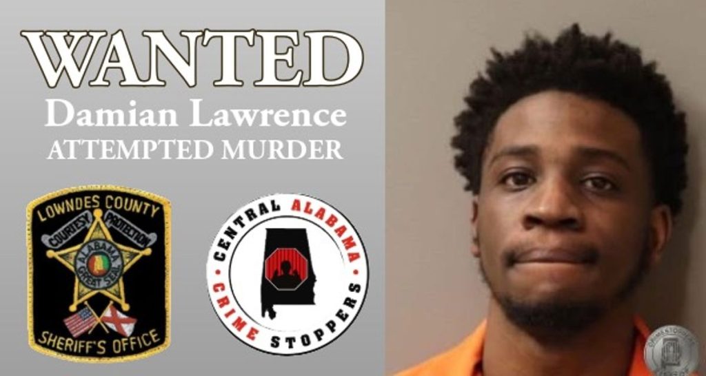 Manhunt for Damion Lawrence, 28, in Attempted Murder