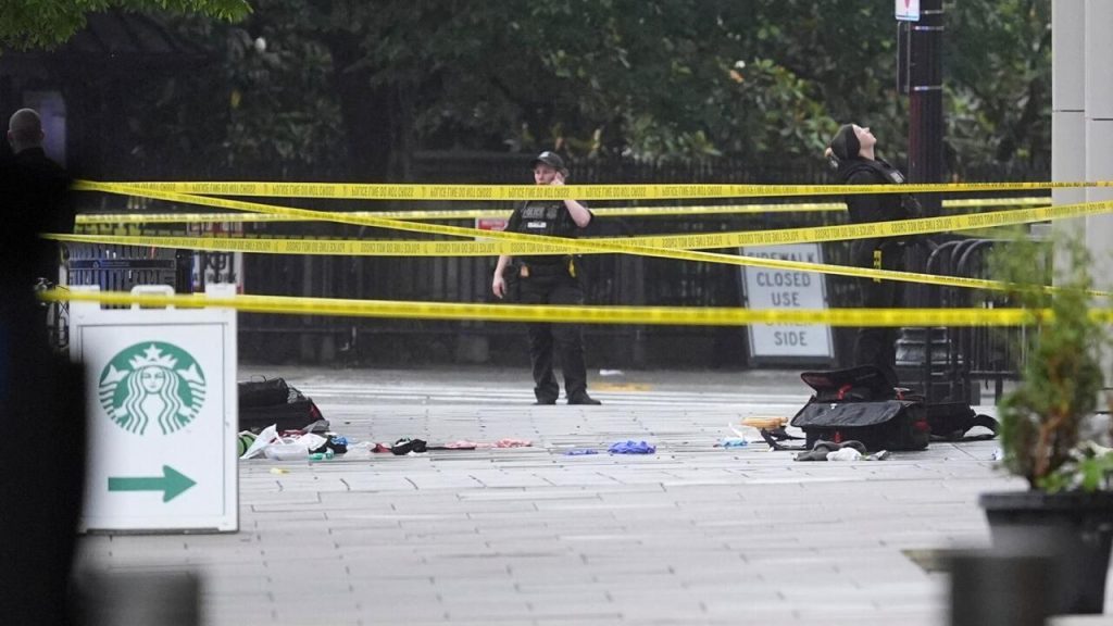Gunman killed near White House