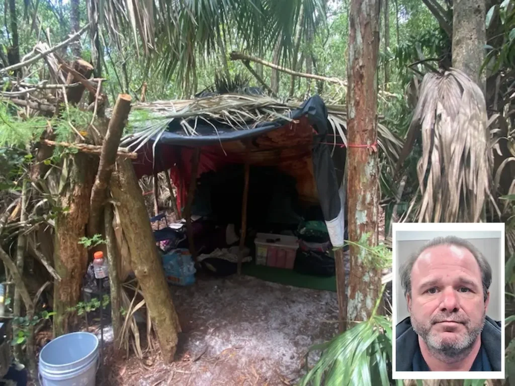 Sex Offender Living Off-Grid In Florida Woods: Feds