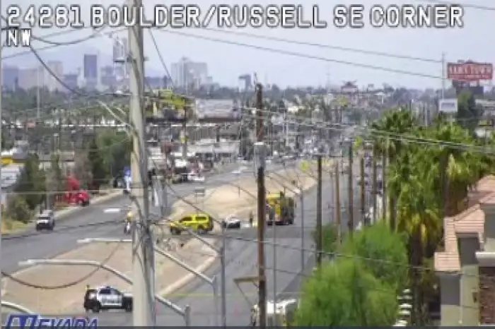 1 dead, 2 with life-threatening injuries after crash in southeast Las Vegas