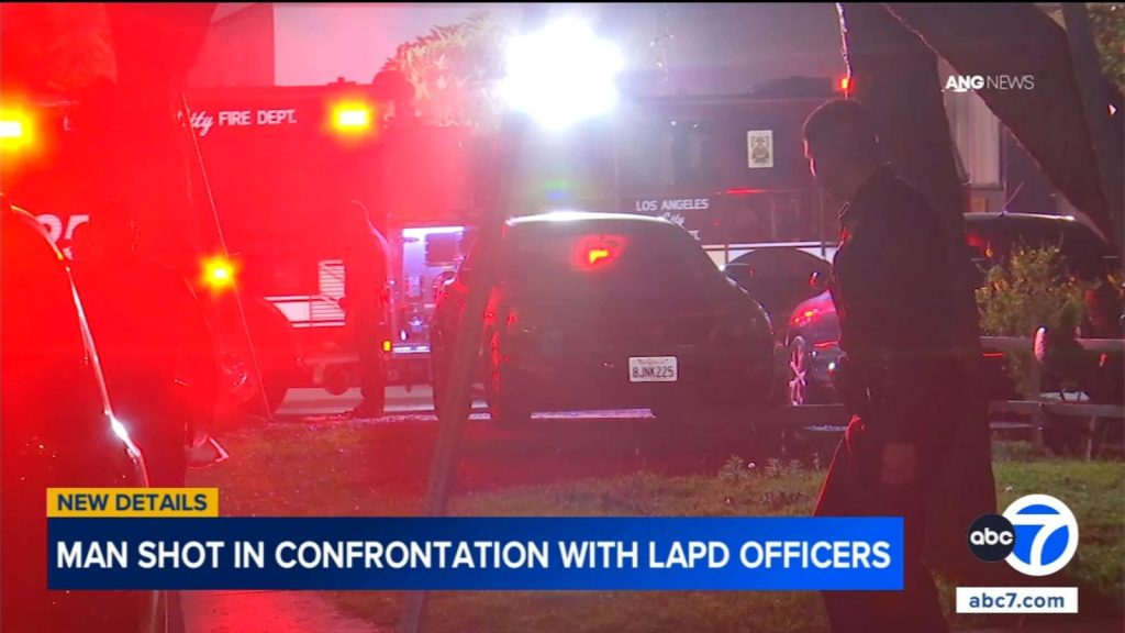 Man allegedly armed with knife shot, hospitalized after confrontation with LAPD in Boyle Heights
