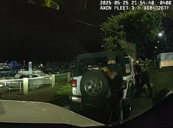 Ex-Cop Sues After Gun Goes Off During Mass Shooting