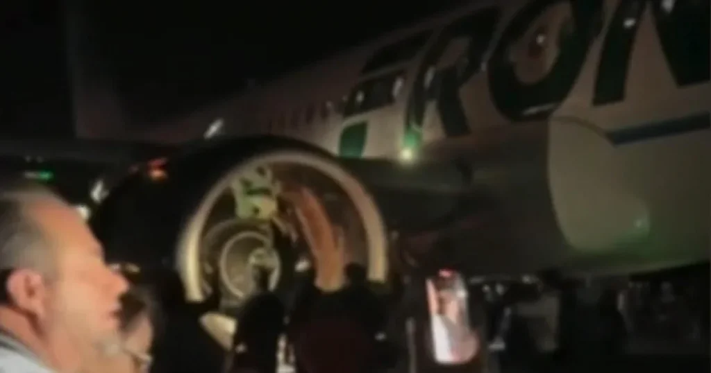 Caught on Camera: Trespasser struck and killed by Frontier plane