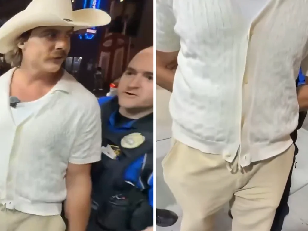 Streamer Chud The Builder Livestream Chaos at Nashville Steakhouse