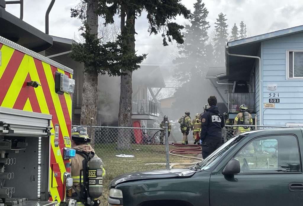 Multiple hospitalized after Anchorage residential fire