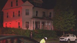 Woman arrested at scene of Worcester house fire