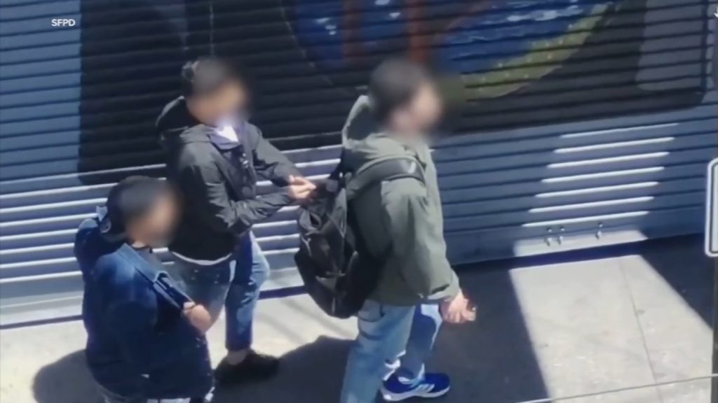 Caught on Camera: Pickpocket Crew Strikes in SF's Chinatown