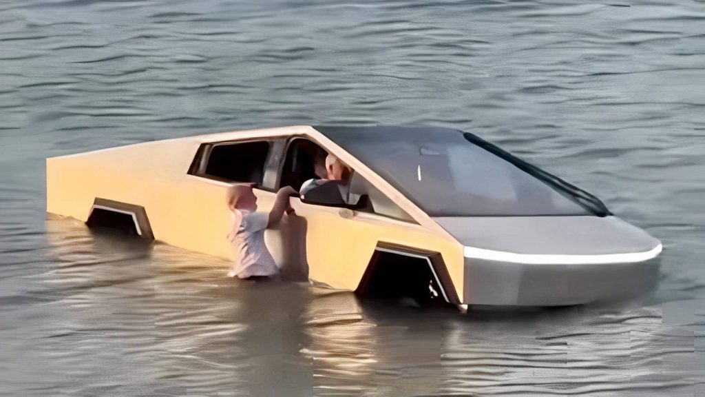 Texas Man Arrested for Misusing Cybertruck's Wade Mode in Lake Stunt